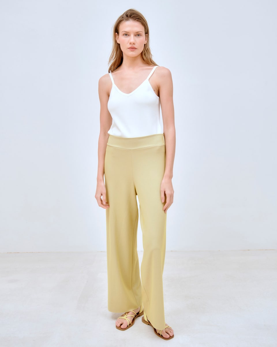 Pantalón Ancho Pantalon Pirata Mujer Corte Ingles Pantalones Marca