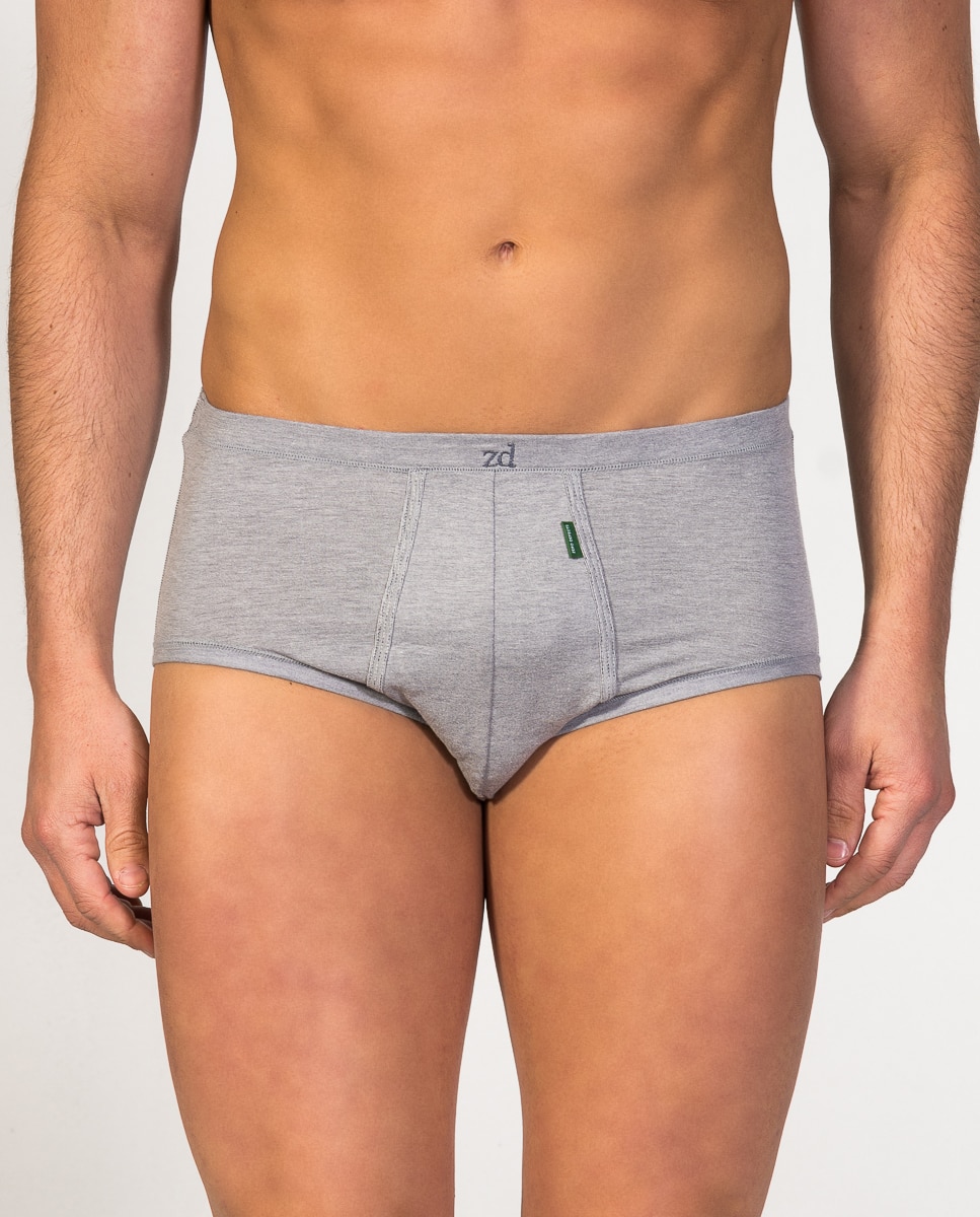 Slip de hombre ZD - Gris Gris-1