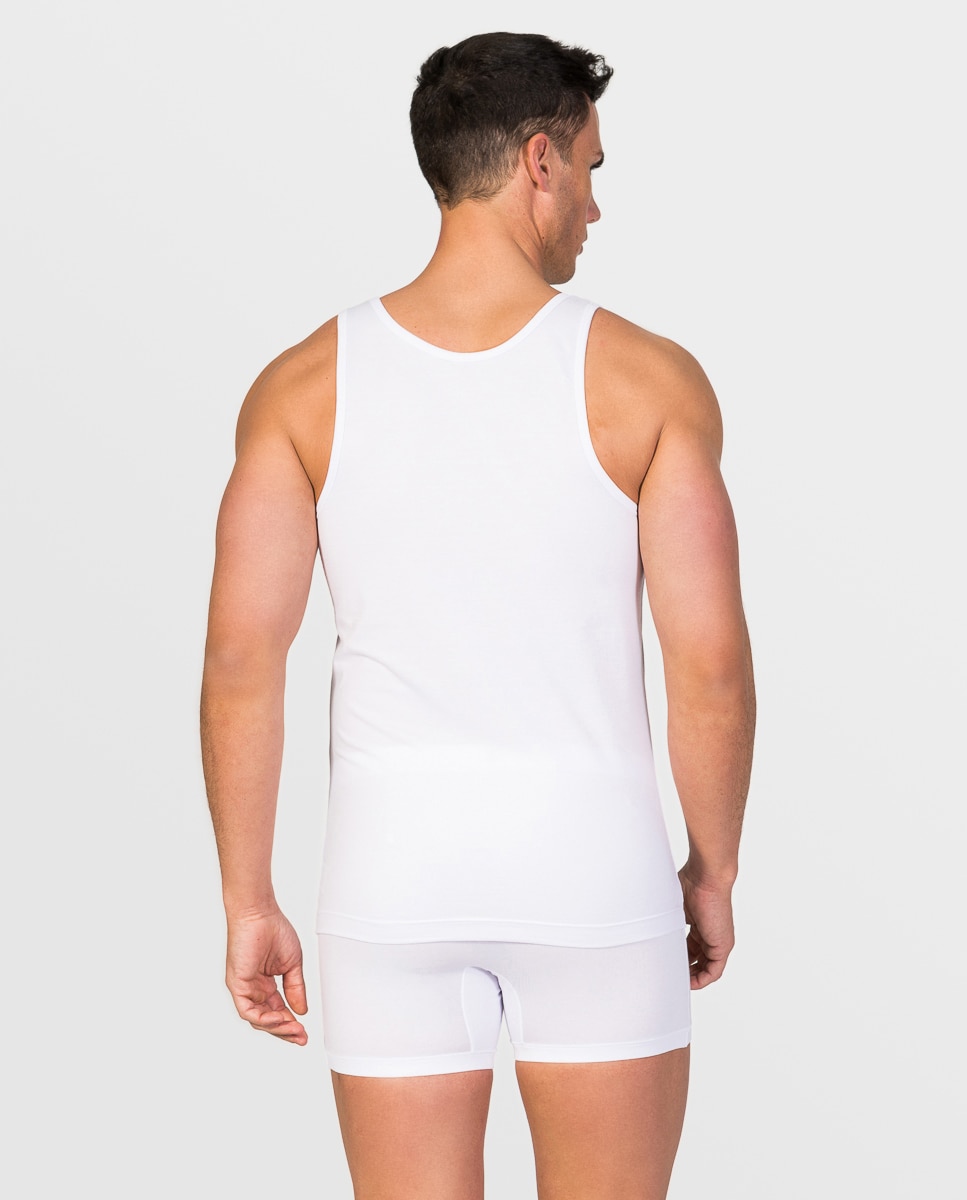 Camiseta de hombre ZD - Blanco Blanco-3