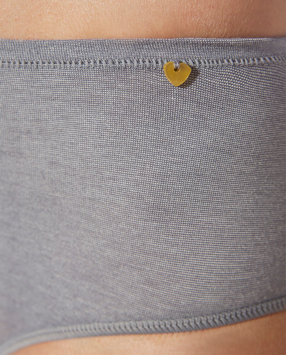 Braga alta de tejido ecofriendly - ZD - Gris Gris-3