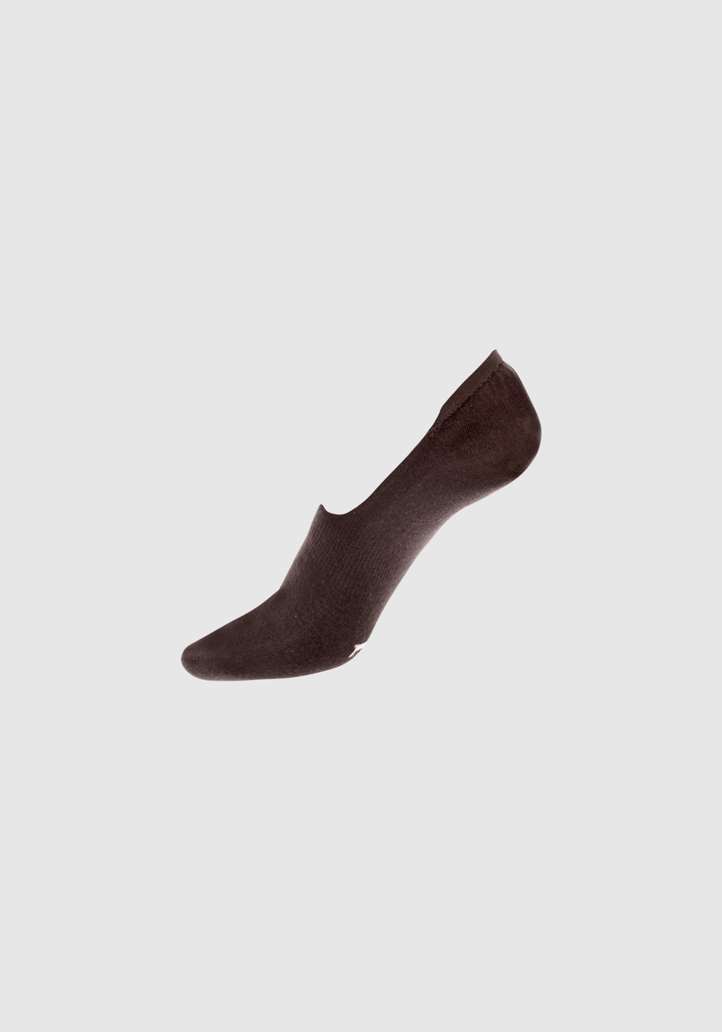 Calcetines de hombre de algodón orgánico pinkies - ZD - Marrón oscuro Marrón oscuro-1