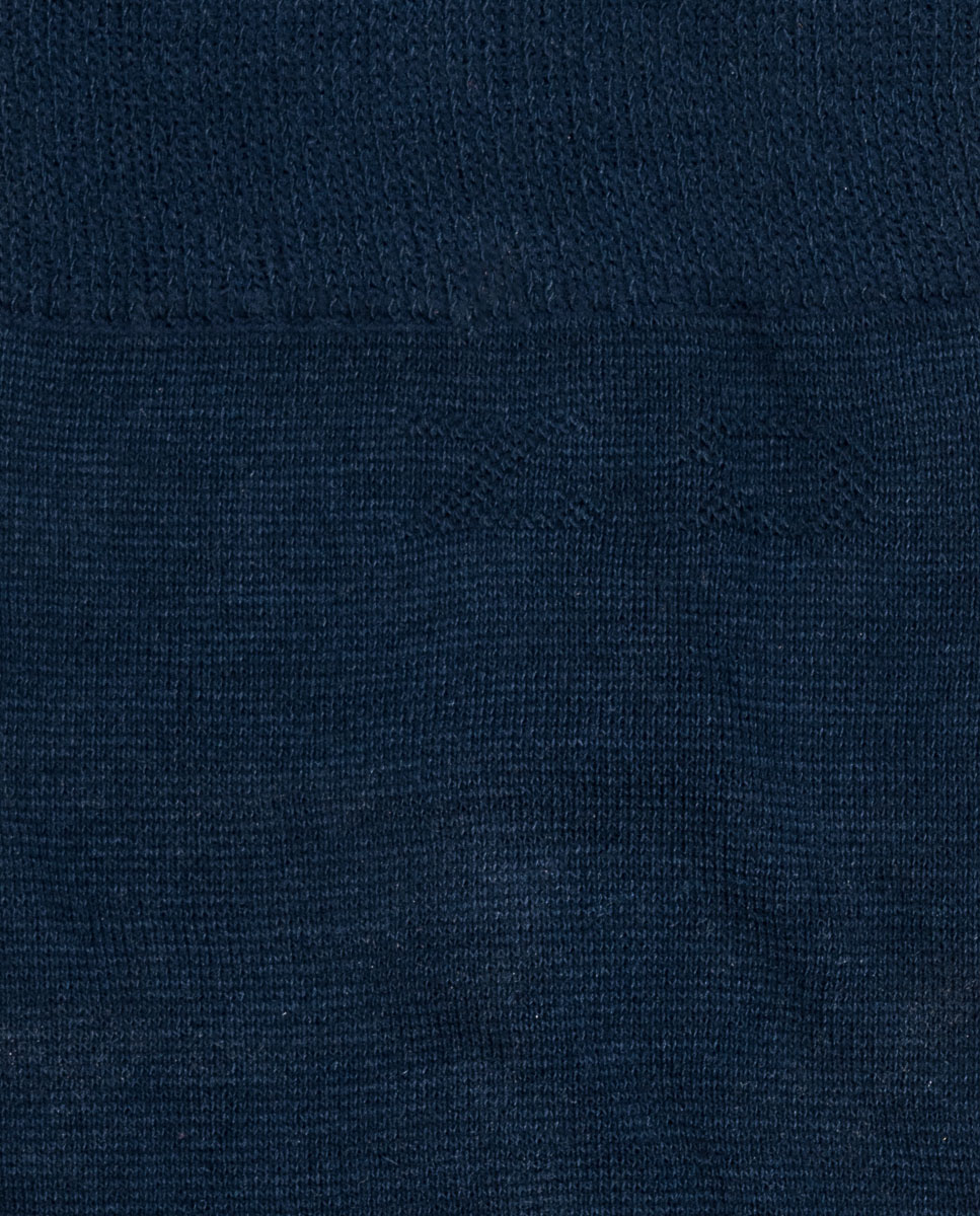 Imagen 3 de Calcetines ejecutivos altos de hombre de soja - Azul marino Azul marino