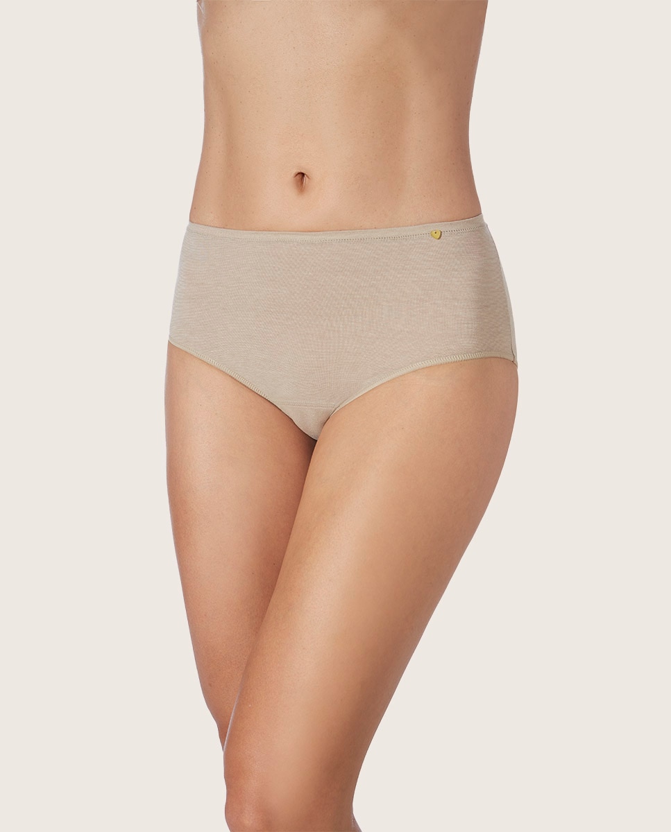 Braga alta de tejido ecofriendly - ZD - Beige Beige-1