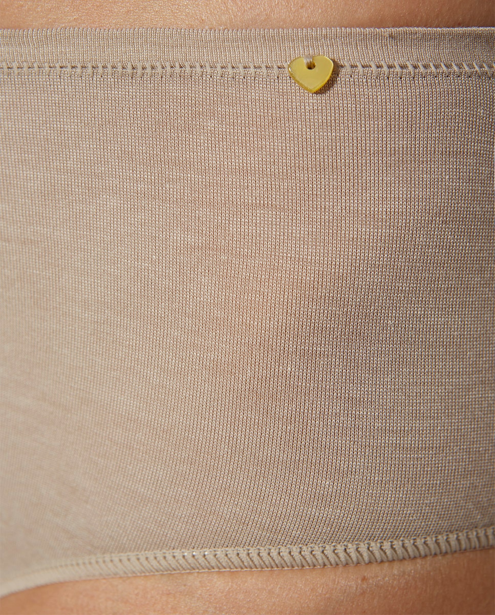 Braga alta de tejido ecofriendly - ZD - Beige Beige-4
