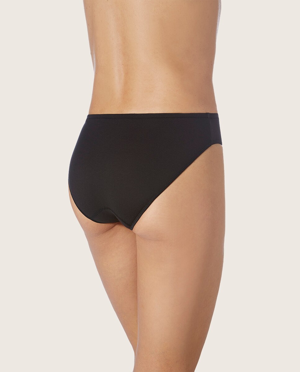 Braga bikini mini de tejido ecofriendly - ZD - Negro Negro-2