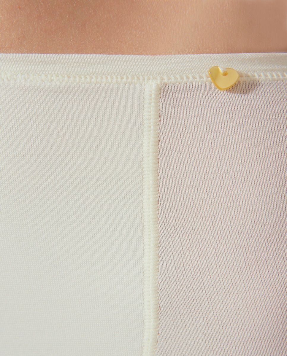 Imagen 3 de Pantalón faja de tejido de hilo de soja ecofriendly - Crudo Crudo