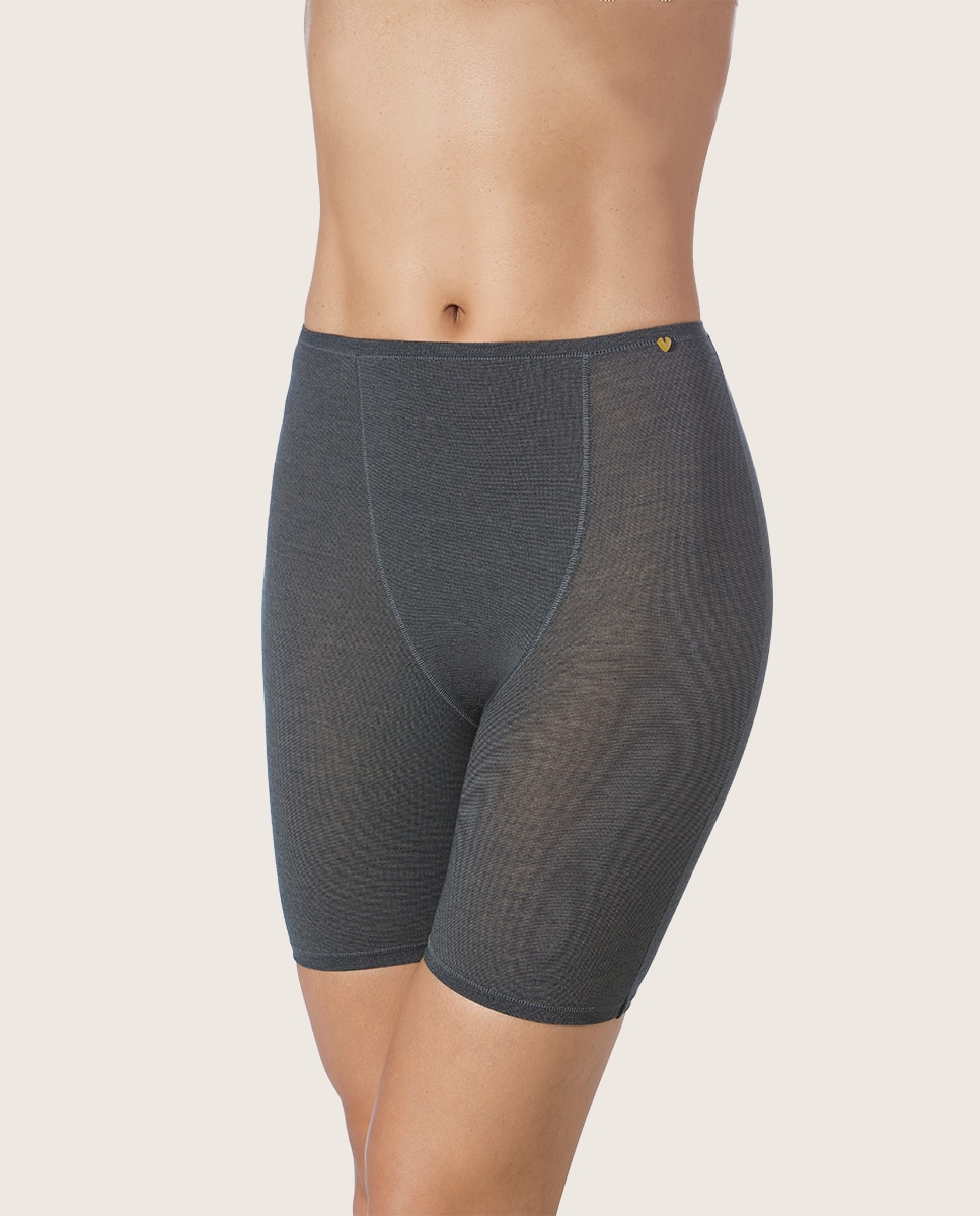 Imagen 1 de Pantalón faja de tejido de hilo de soja ecofriendly - Gris oscuro Gris oscuro