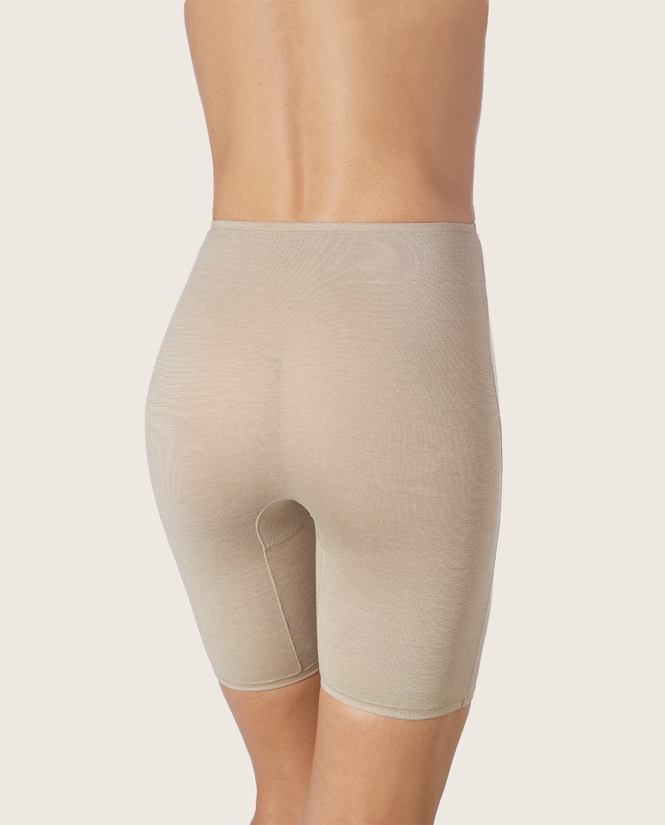 Imagen 2 de Pantalón faja de tejido de hilo de soja ecofriendly - Beige Beige