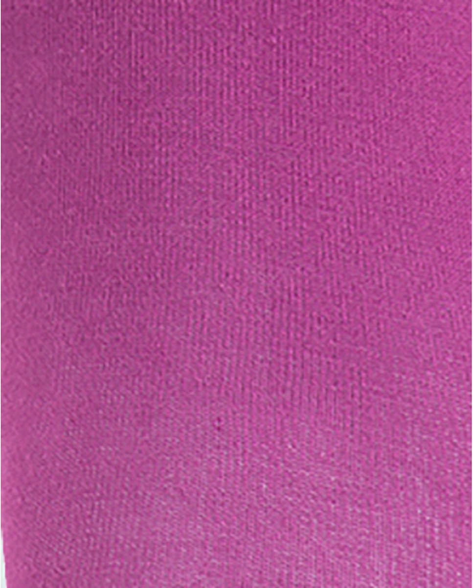 Pack de 2 leotardos de bebé de algodón lisos - Punto Blanco - Morado Morado-2