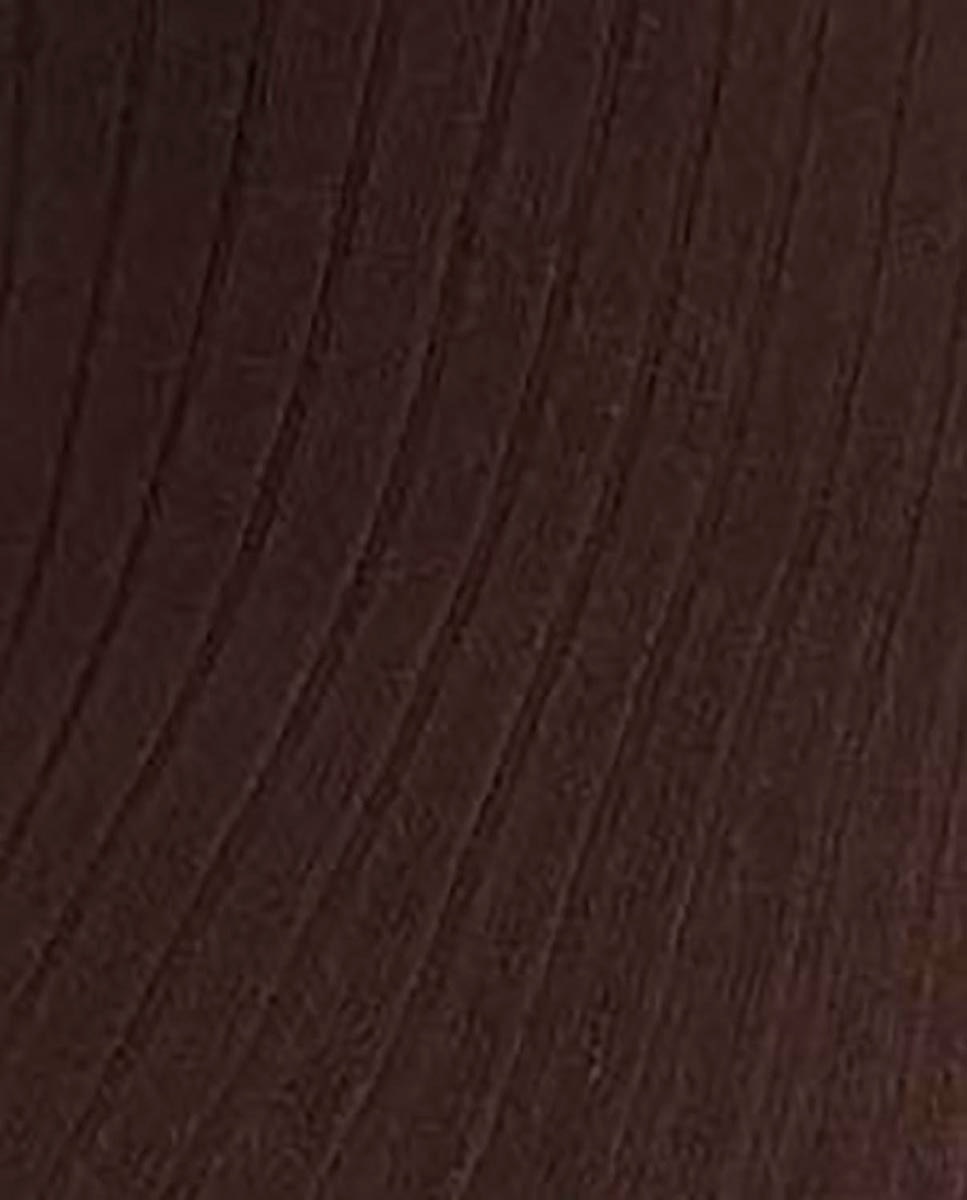 Imagen 2 de Pack de 2 pares de leotardos niña de bambú con canalé - Punto Blanco - Marrón oscuro Marrón oscuro