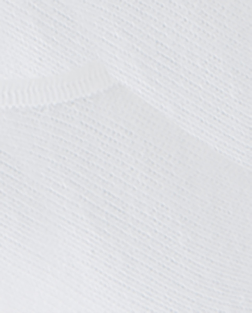 Pack de 2 pares pinkies de mujer de algodón invisibles - Punto Blanco - Blanco Blanco-2