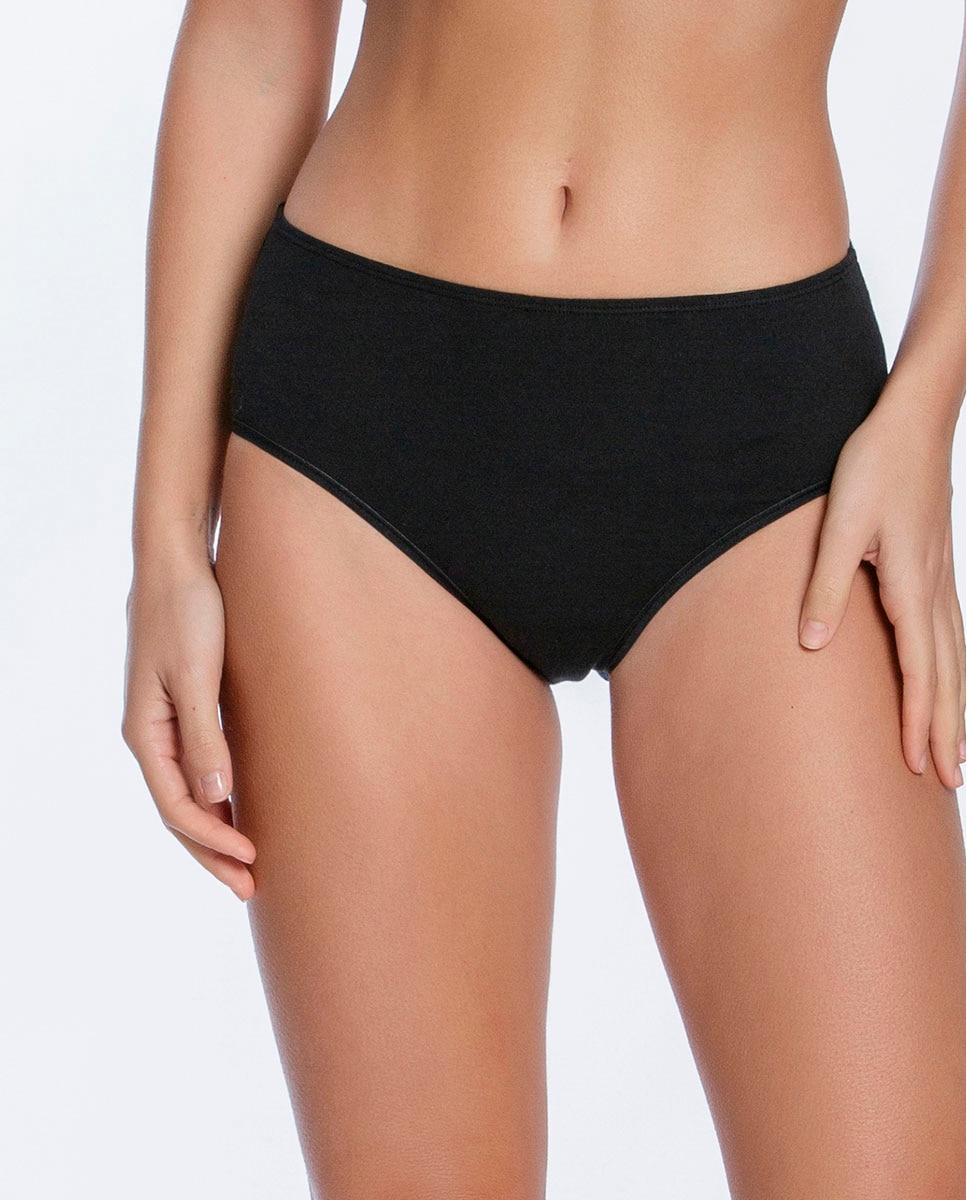 Pack de 3 bragas Punto Blanco básicas de algodón - Multicolor Multicolor-1