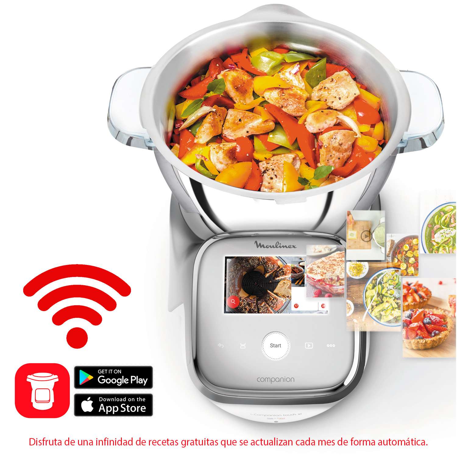 Thumbnail 4 de Robot de Cocina Moulinex i-Companion Touch XL 🍳