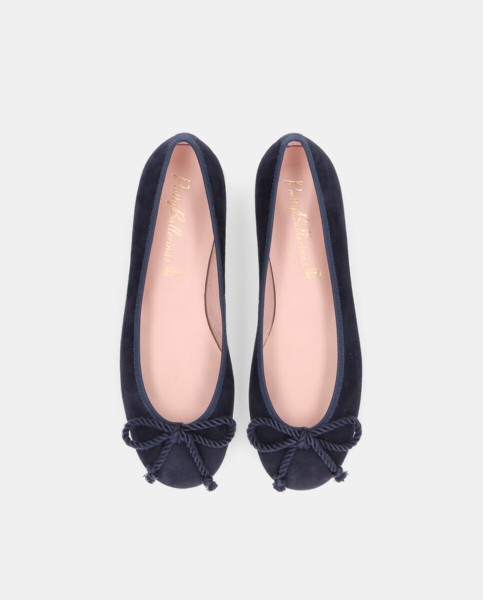 Bailarinas Rosario de mujer en ante suave · Pretty Ballerinas · El