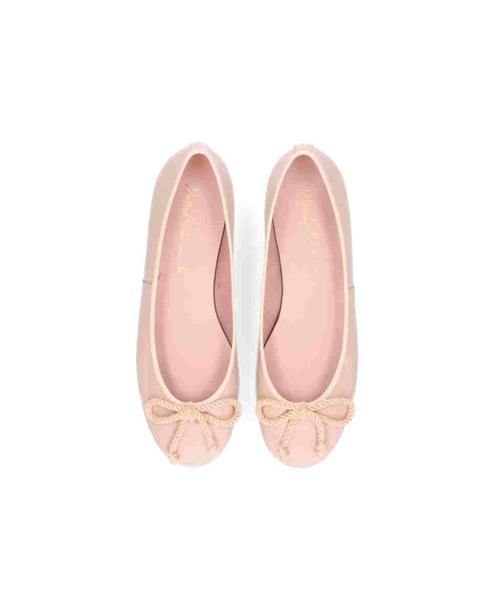 Bailarinas planas rosario de mujer en charol liso - Pretty Ballerinas - Rosa Rosa-2