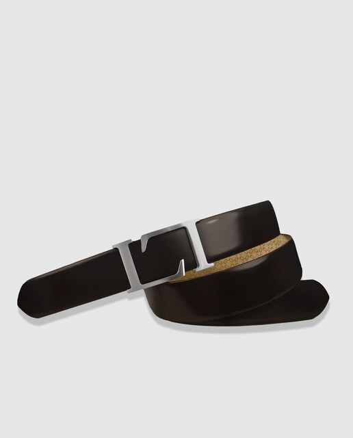 Imagen 0 de Cinturón de hombre de piel