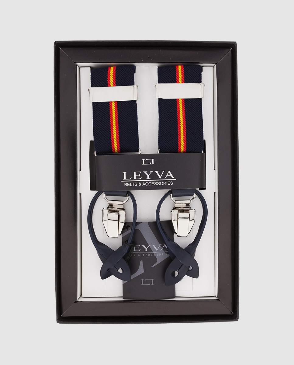 Tirantes de hombre en con bandera · Leyva · El Corte Inglés