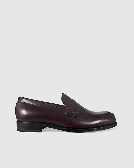 Imagen 0 de Mocasines de hombre de piel con antifaz