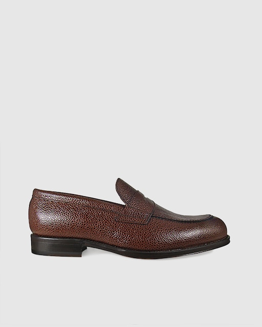 Imagen 0 de Mocasines de hombre de piel con antifaz