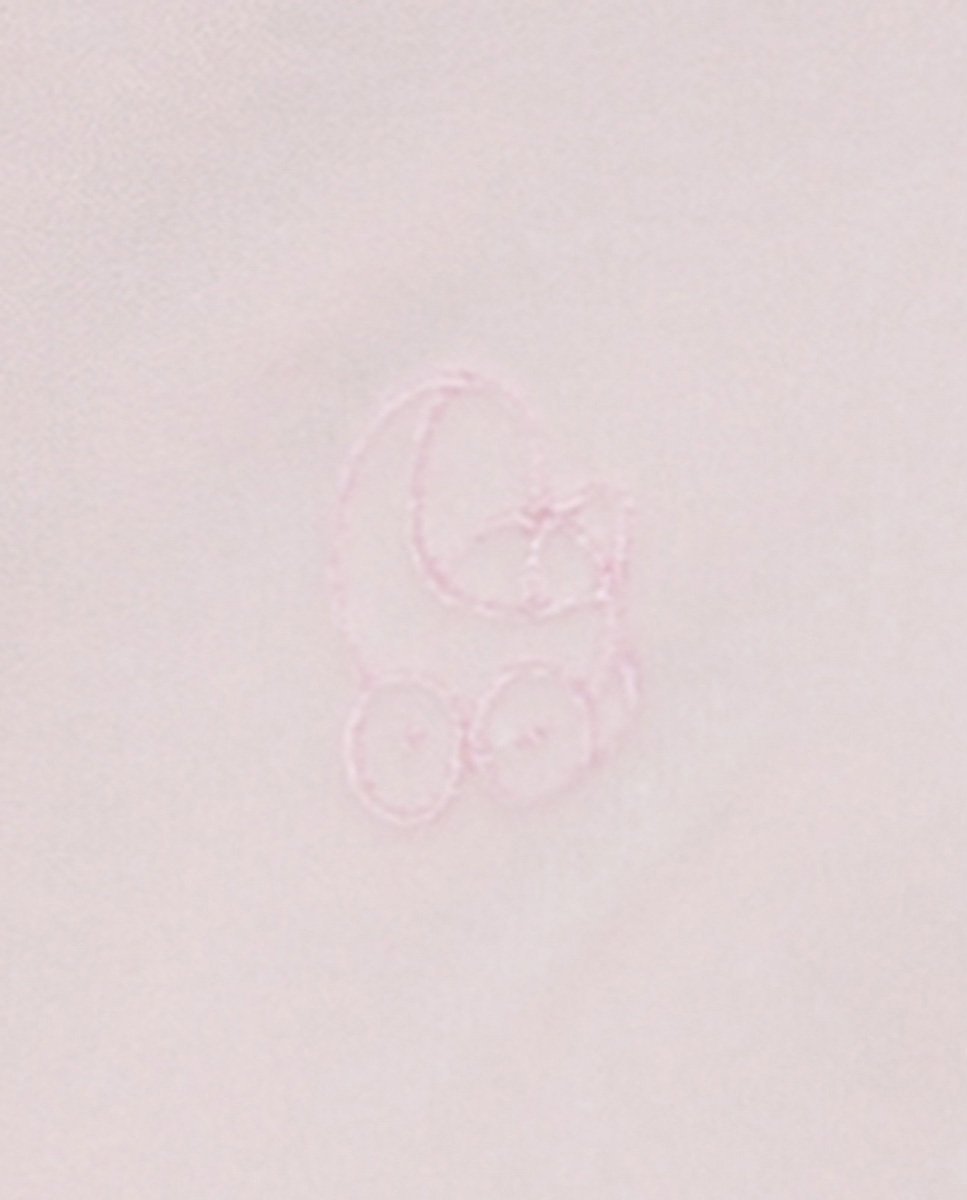 Imagen 3 de Pijama de bebé liso con abertura frontal - Rosa claro Rosa claro