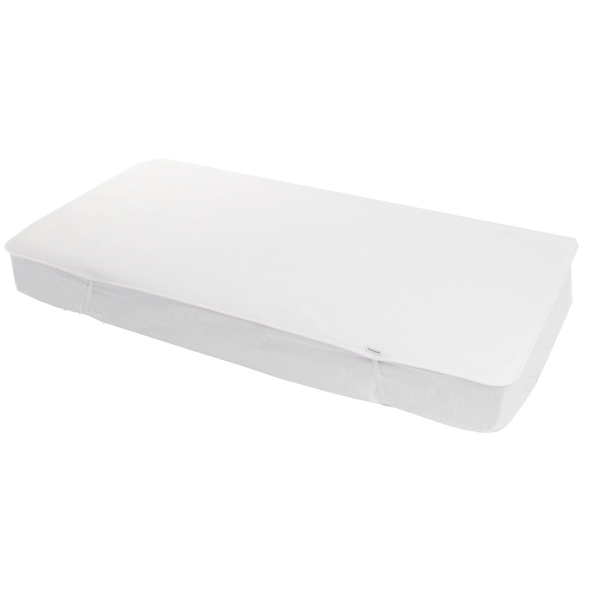 Imagen 0 de Protector de colchón para cuna 60x120 cm Cambrass Liso E Blanco roto