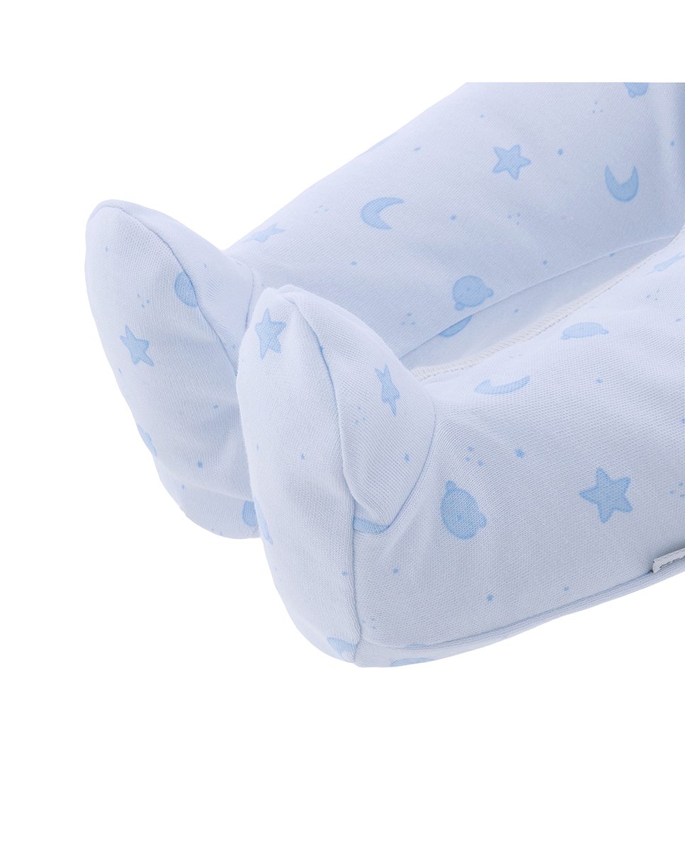 Pijama de bebé 100% algodón con estampado all over - Cambrass - Azul claro Azul claro-5