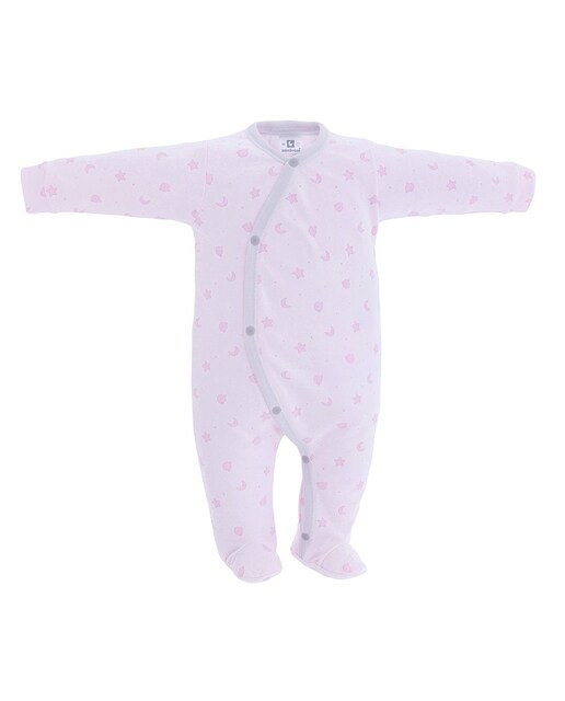 Imagen 0 de Pijama de bebé 100% algodón con estampado all over