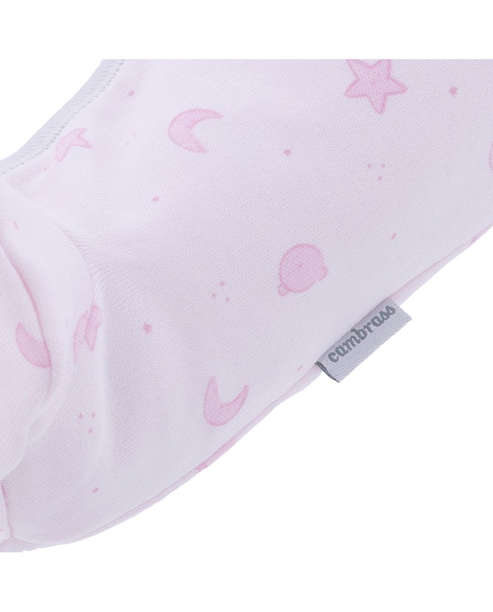 Pijama de bebé 100% algodón con estampado all over - Cambrass - Rosa claro Rosa claro-6