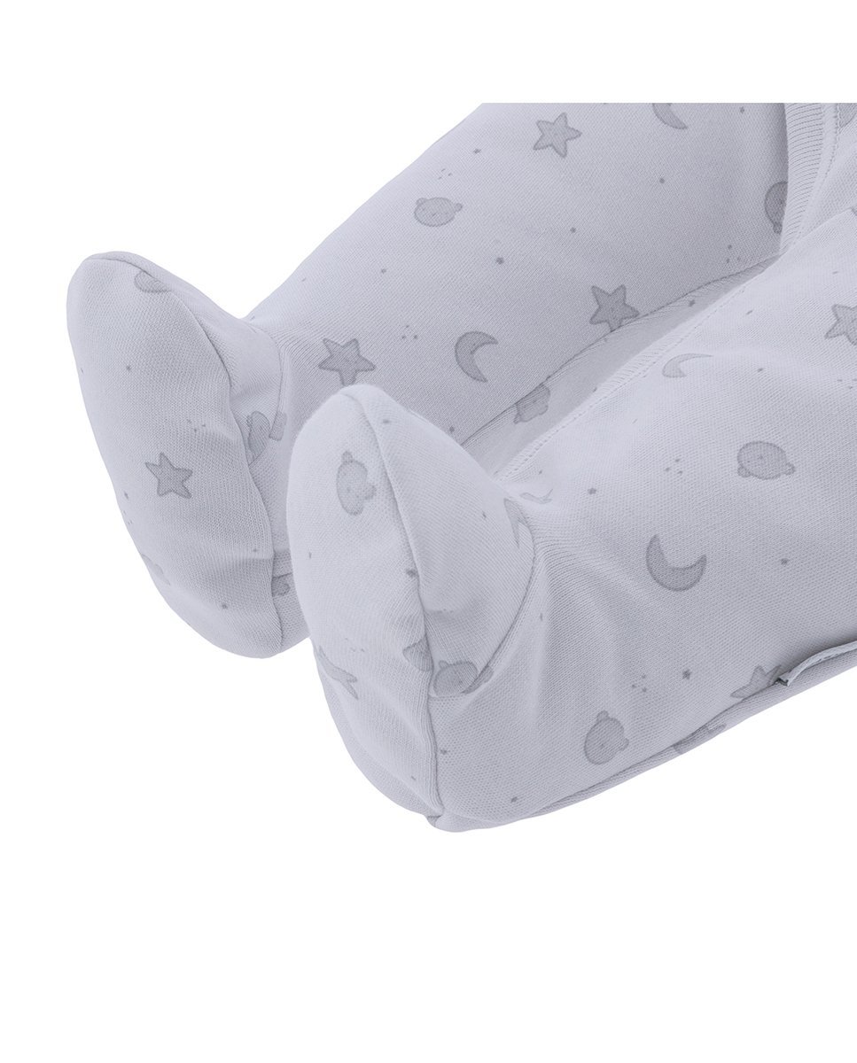 Pijama de bebé 100% algodón con estampado all over - Cambrass - Blanco Blanco-5