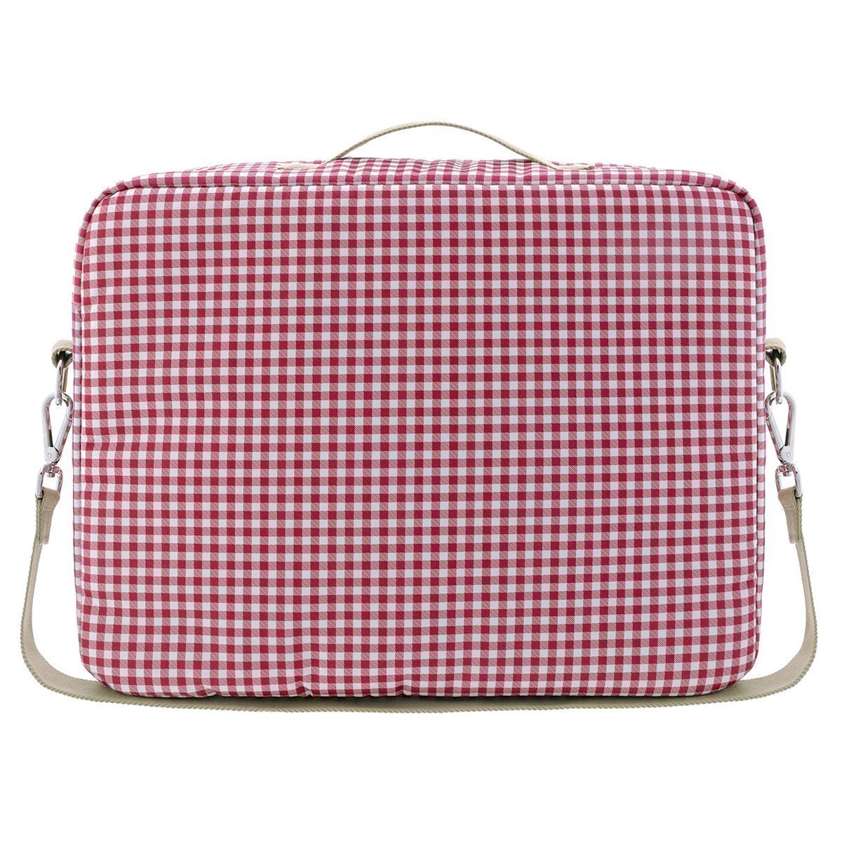 Bolso de maternidad Cambrass Vichy - Rojo Intenso Mate Rojo Intenso Mate-2