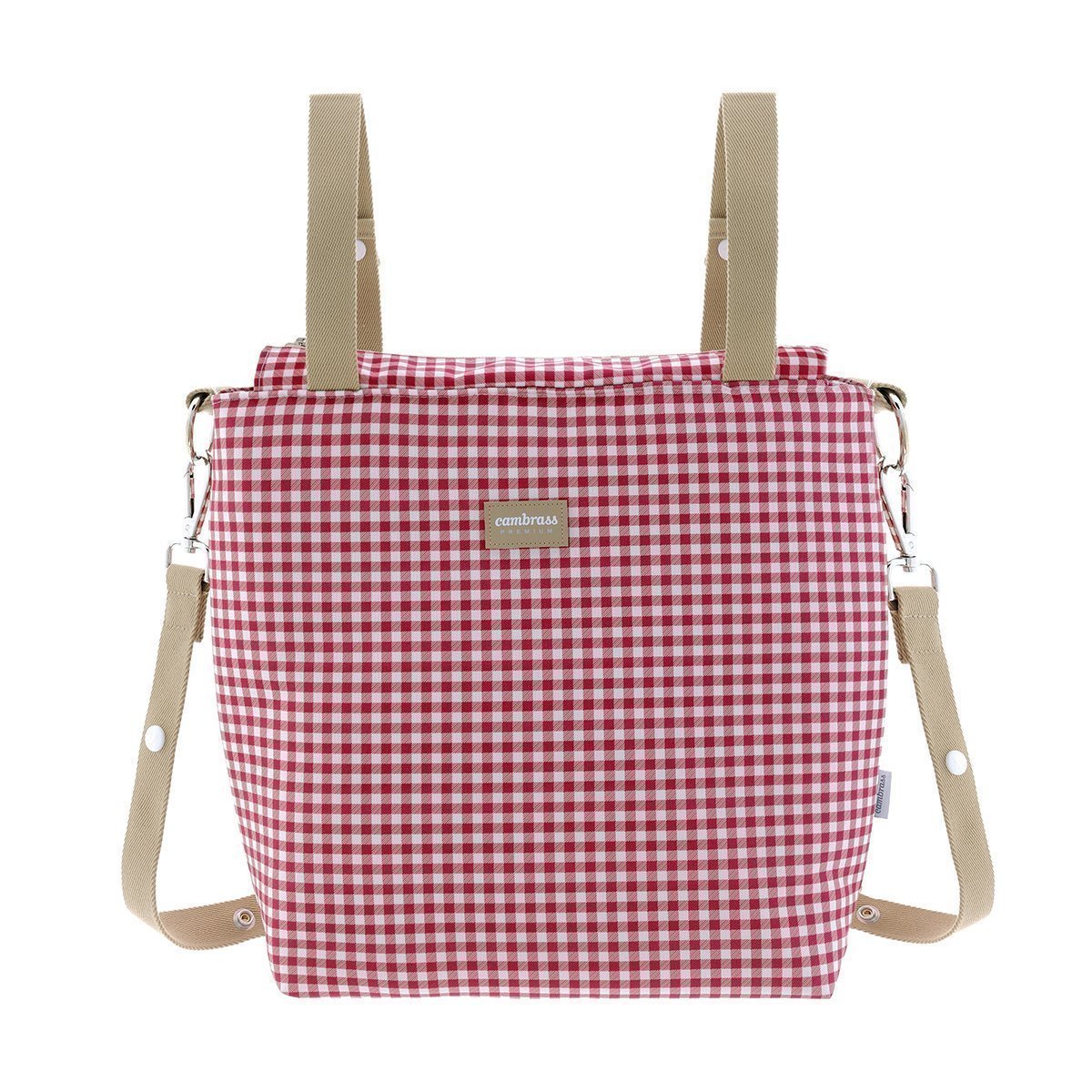 Imagen 1 de Bolso talega para silla Cambrass Vichy - Rojo Intenso Mate Rojo Intenso Mate