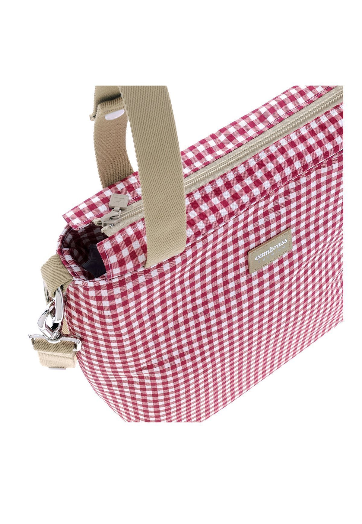 Imagen 5 de Bolso talega para silla Cambrass Vichy - Rojo Intenso Mate Rojo Intenso Mate