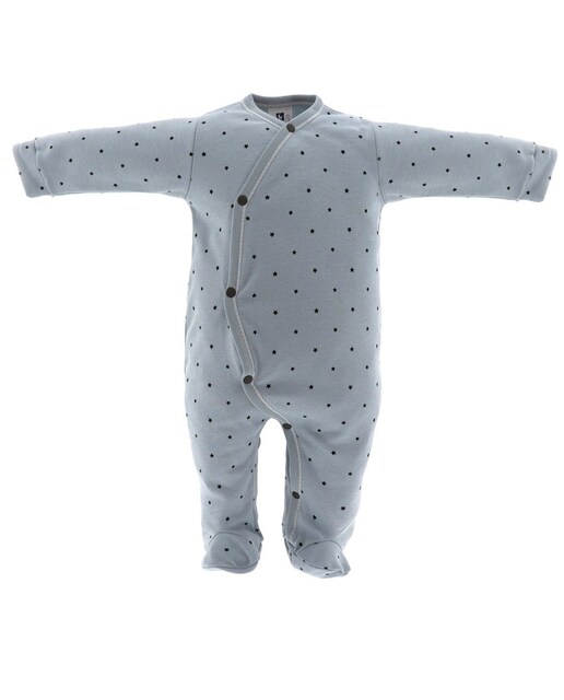 Imagen 0 de Pijama de bebé largo con estampado de estrellas