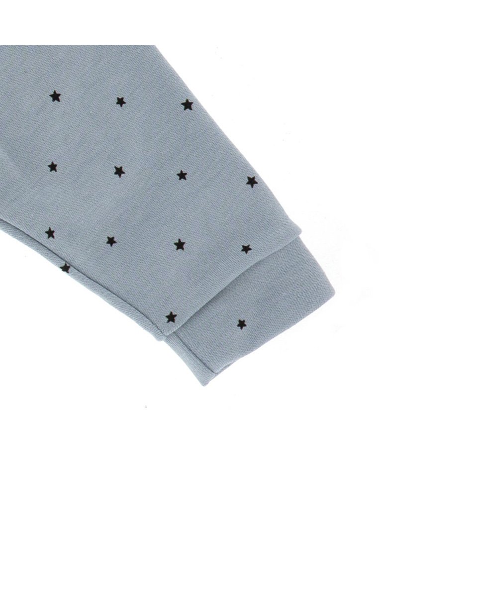 Pijama de bebé largo con estampado de estrellas - Cambrass - Azul claro Azul claro-3