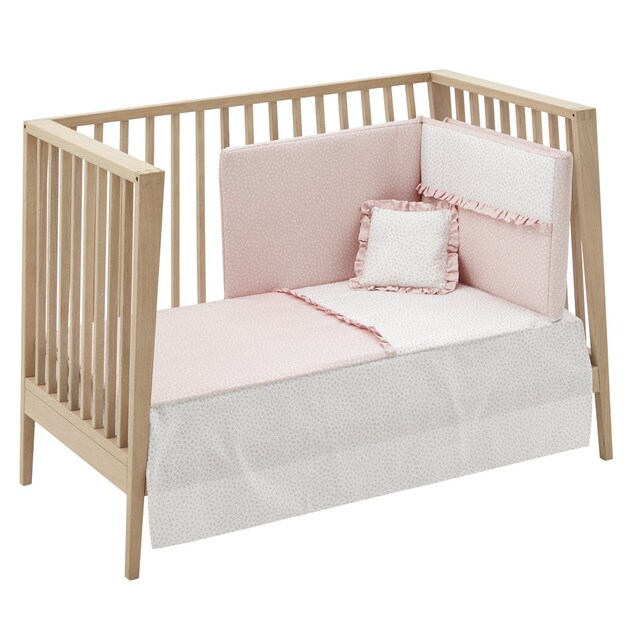 Imagen 0 de Juego de 2 piezas para cuna (60x120 cm): colcha + protector Cambrass Luxury