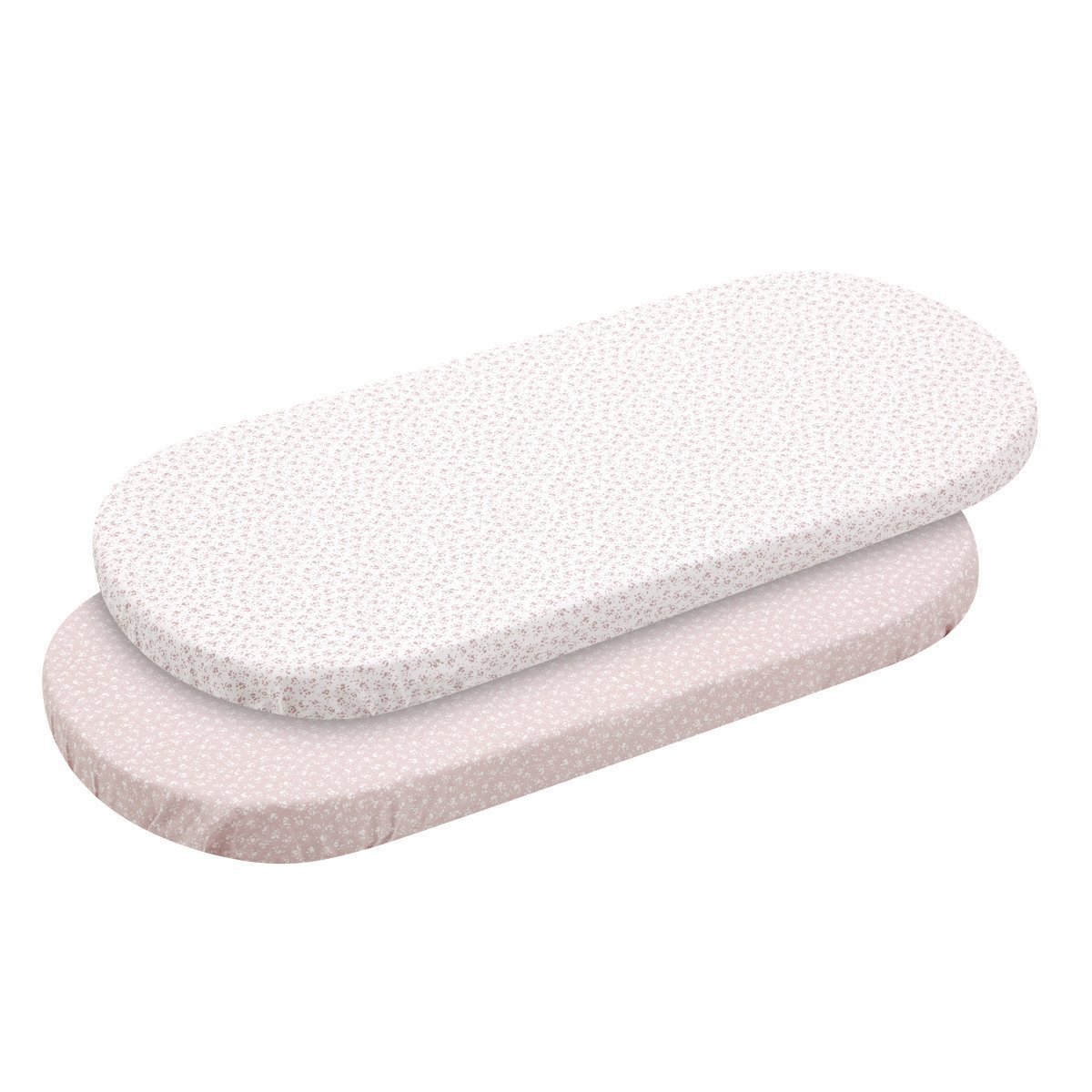 Cambrass - Pack de 2 sábanas bajeras para minicuna (50x82x10 cm) Cambrass Luxury.