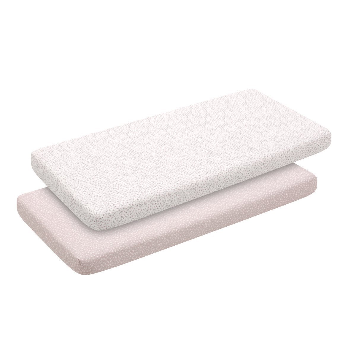Cambrass - Pack 2 sábanas bajeras para cuna (60x120x17cm) Cambrass Luxury.