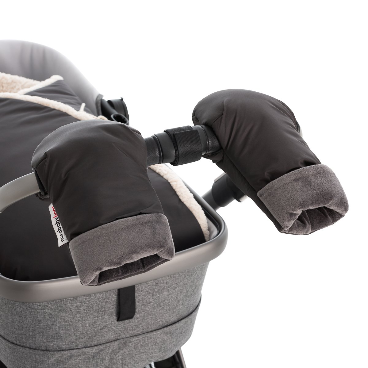 Manoplas carro Norababybags by Cambrass Universal Negro-3