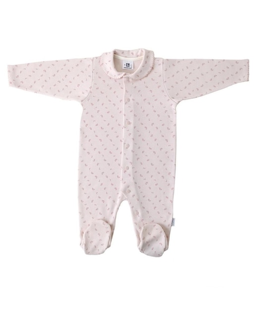 Imagen 0 de Pijama de bebé 100% algodón largo con microestampado