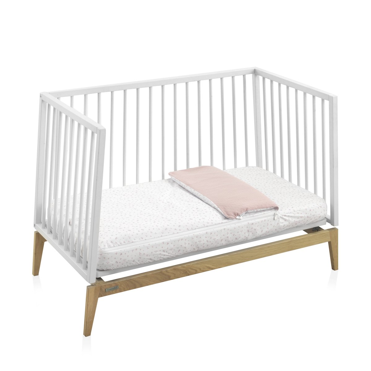 Imagen 3 de Saco para cuna (60x120cm) Cambrass princess - Rosa claro Rosa claro