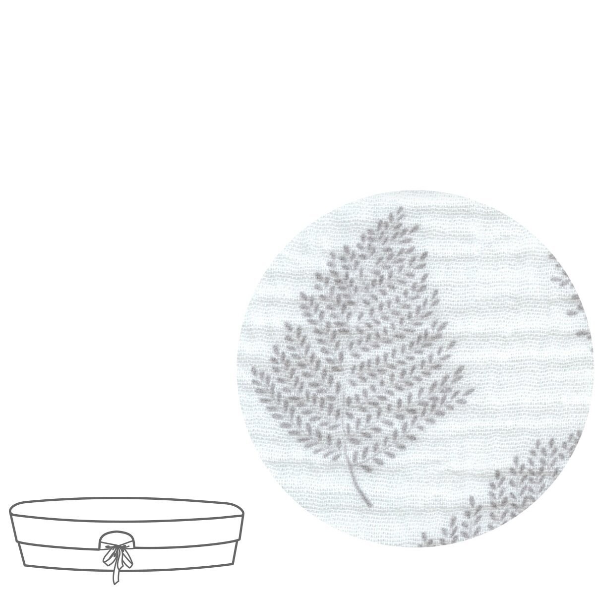 Funda cubre capazo buga Norababybags by Cambrass Gris-2