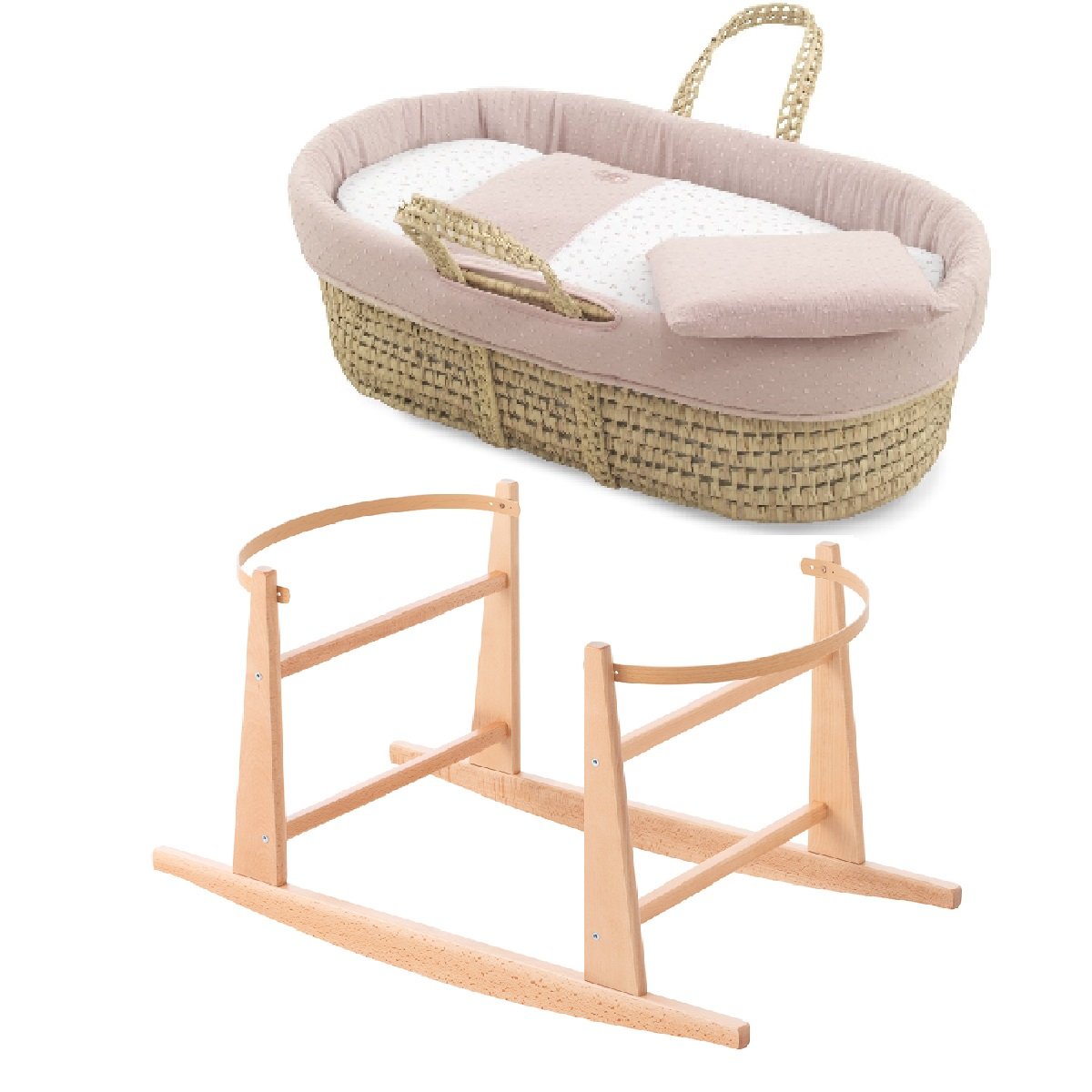 Cambrass - Moisés con patas (39x80x61 cm) Cambrass Princess.