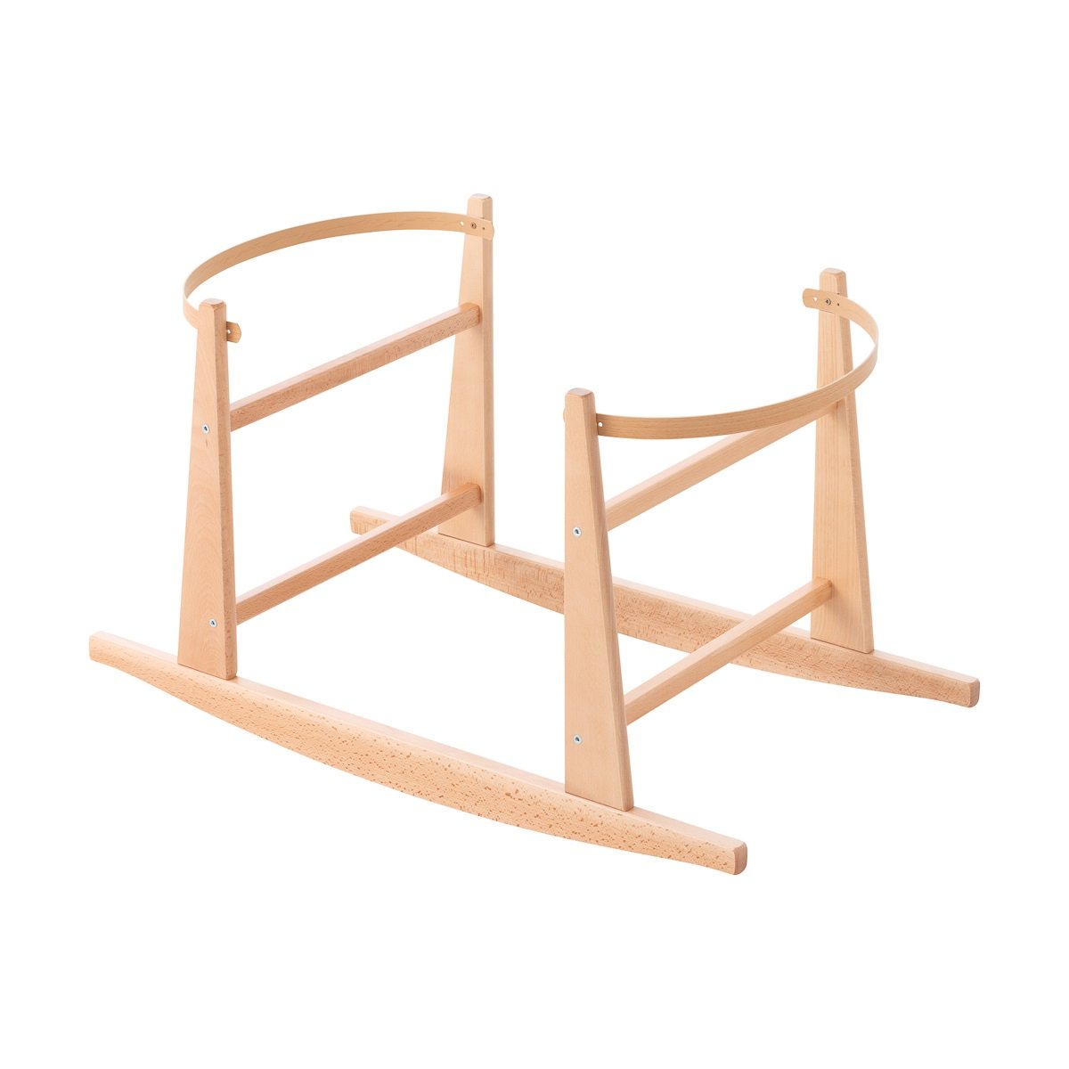 Imagen 3 de Moisés de palma con patas (39x80x61 cm) Cambrass Princess - Rosa claro Rosa claro