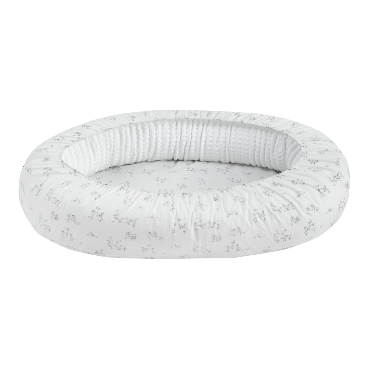 Cuna nido Cambrass Luxury Blanco Harina Blanco Harina-1