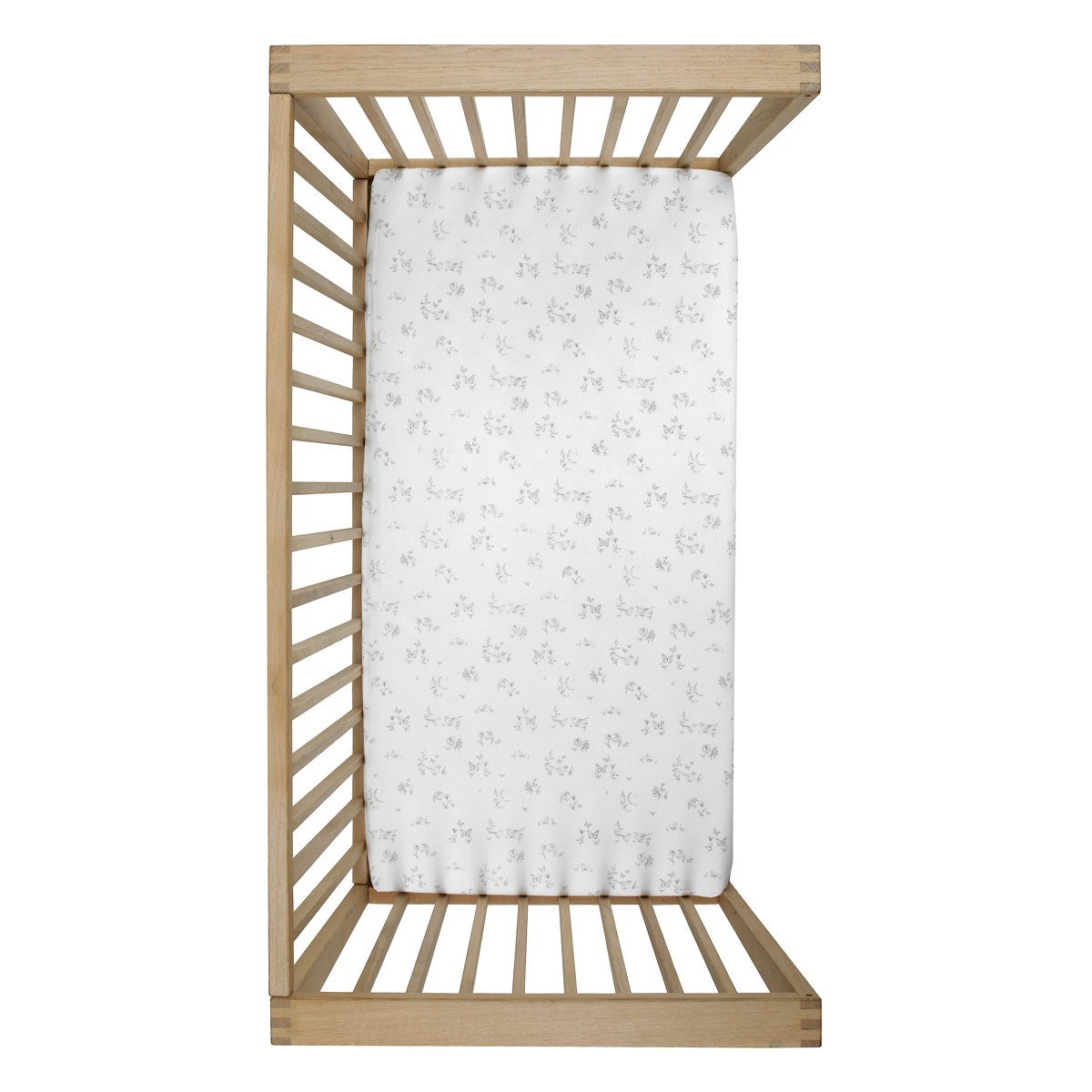Pack 2 sábanas bajeras para cuna (60x120x17 cm) Cambrass Luxury Blanco Harina Blanco Harina-4