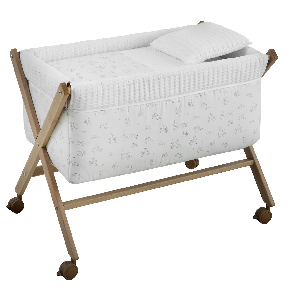 Cambrass - Minicuna con patas (55x87x74 cm) Cambrass Luxury.