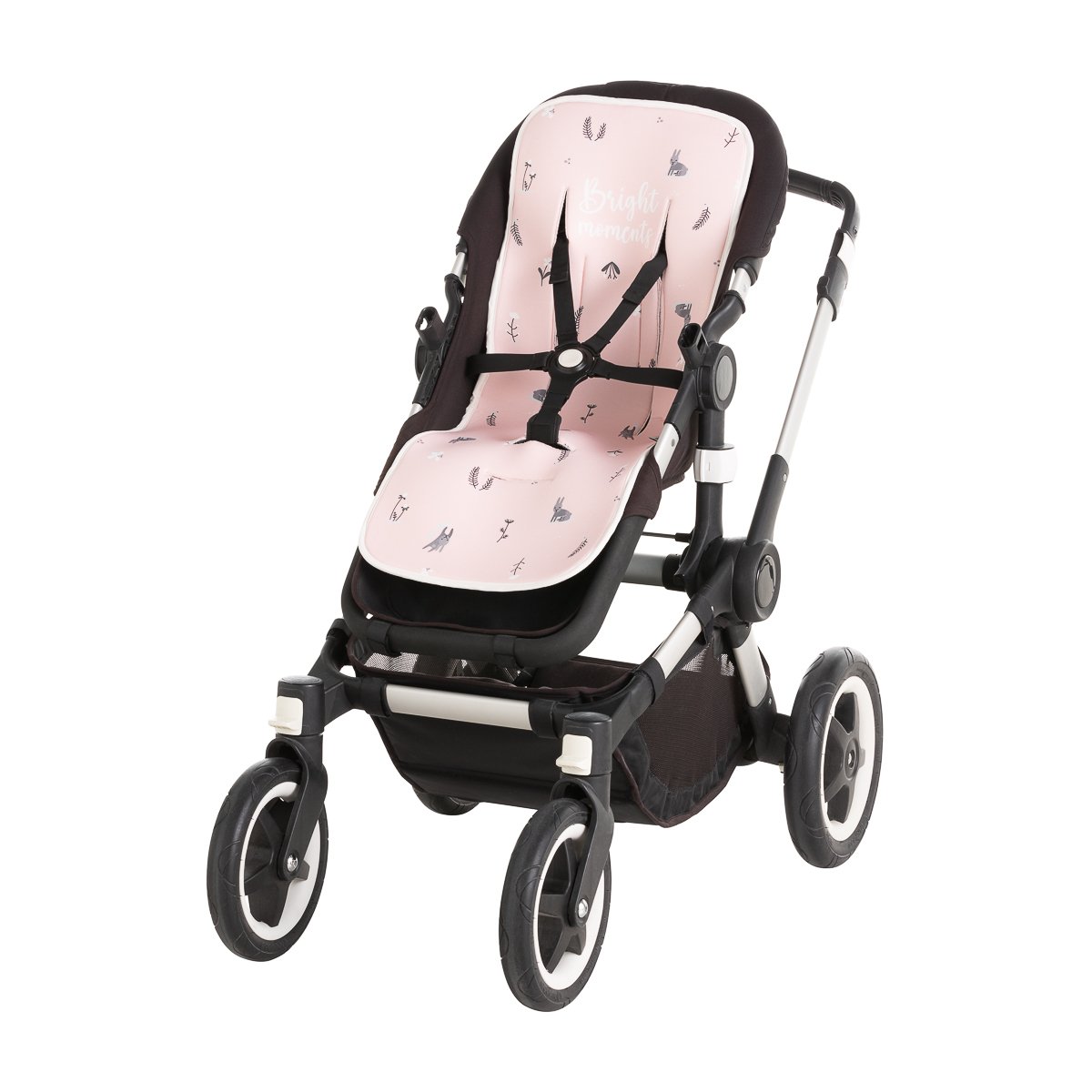 Imagen 0 de Colchoneta silla universal Norababybags by Cambrass estampado Rosa claro