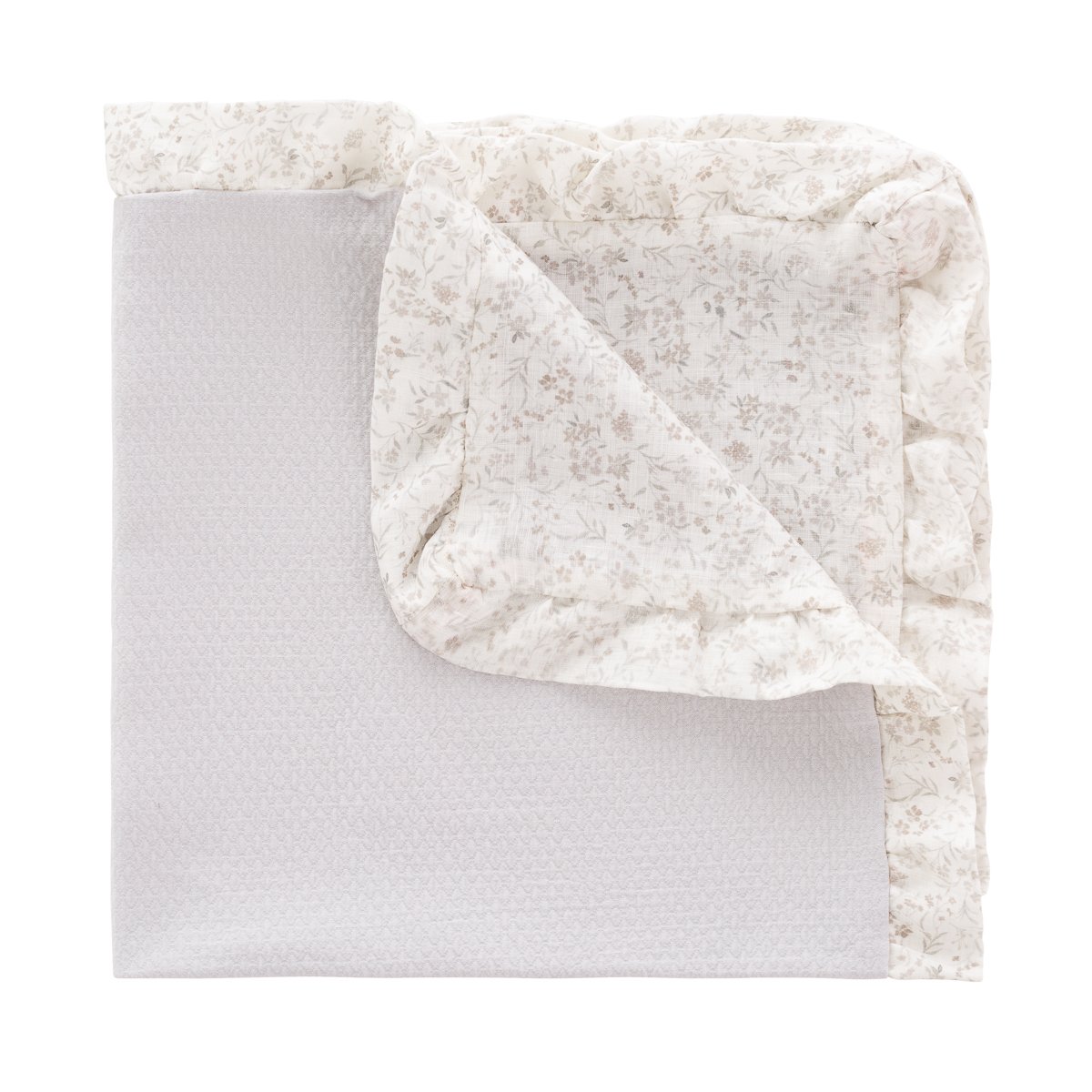 Manta reversible Norababybags by Cambrass textil Gris claro Gris claro-1