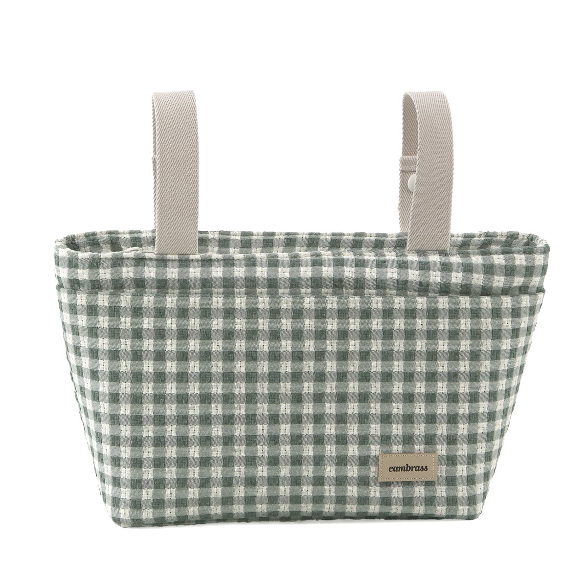 Bolso para silla de paseo Cambrass Textil - Verde metal Verde metal-1
