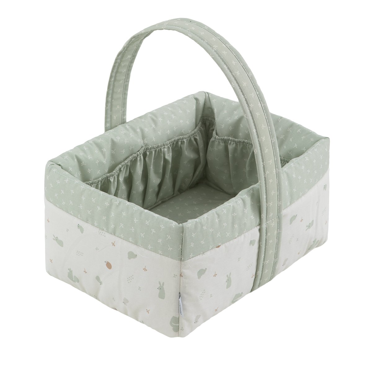 Cesta Infantil Cambrass Microprint - Verde claro Verde claro-1
